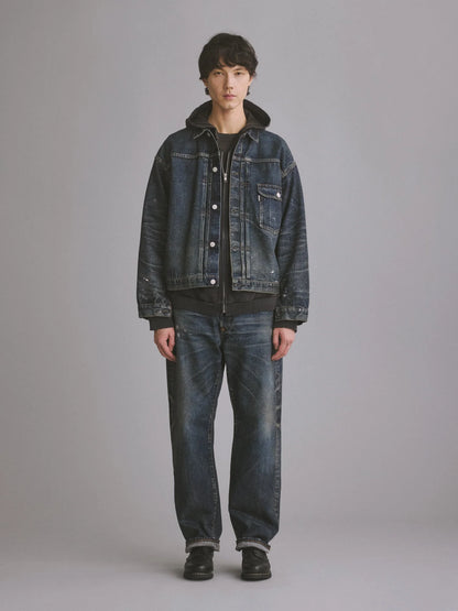 2066SSJK-YY-0001 #001 T-BACK DENIM JACKET