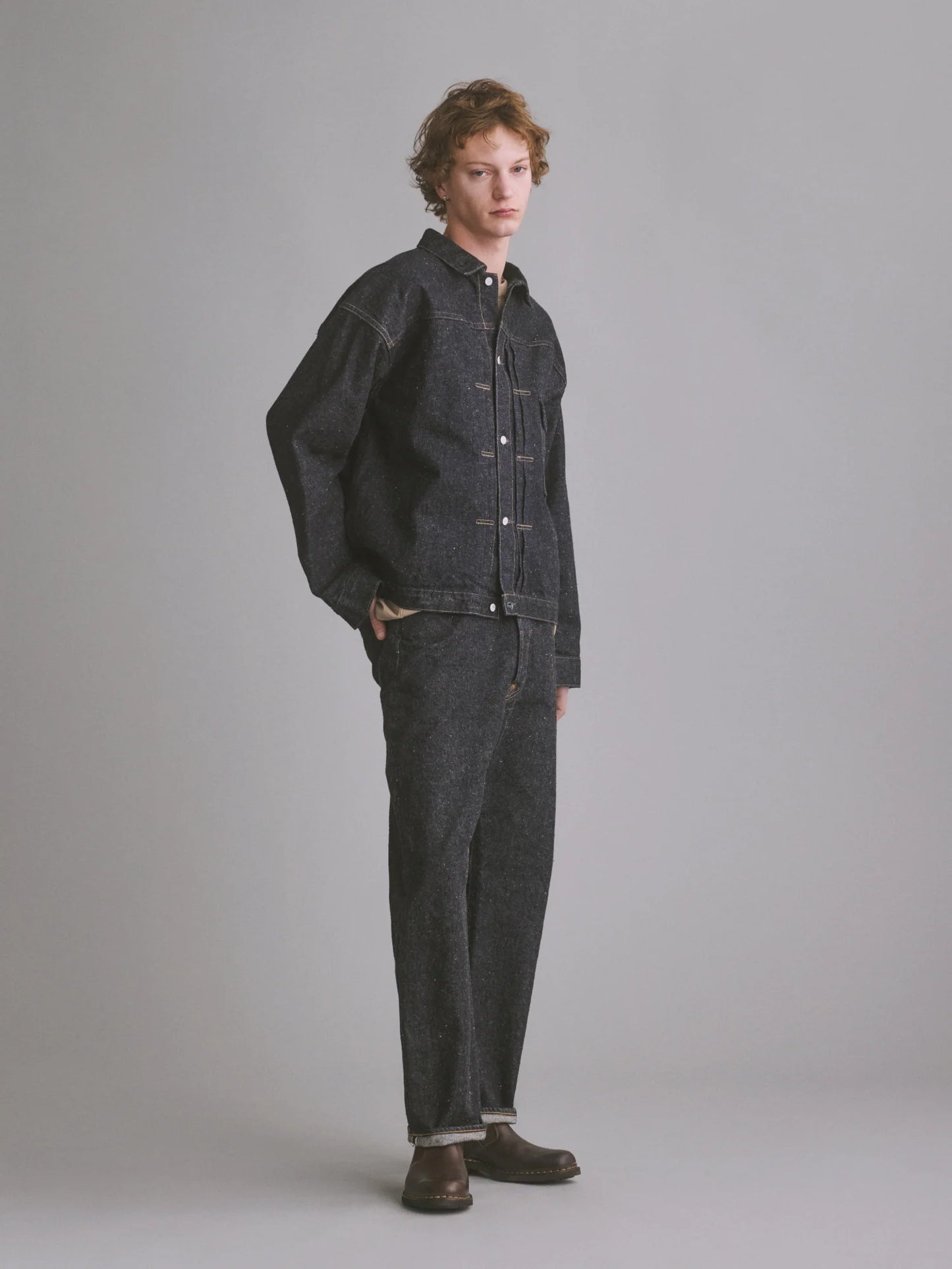 2026SSPT-YY-0001 #002 1942 LV JEANS ONE-WASHED