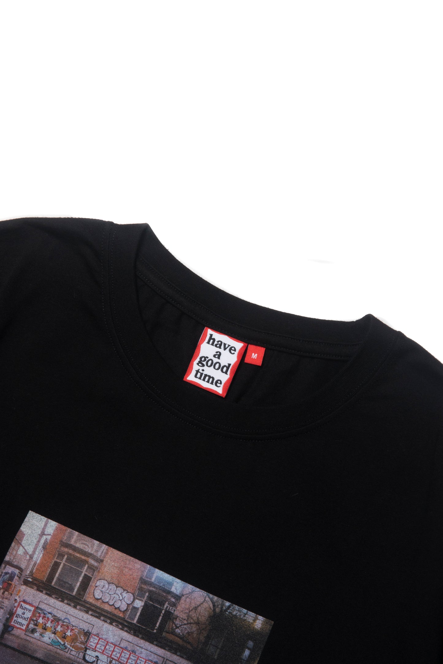 WHEATPASTE PHOTO S/S TEE BLACK