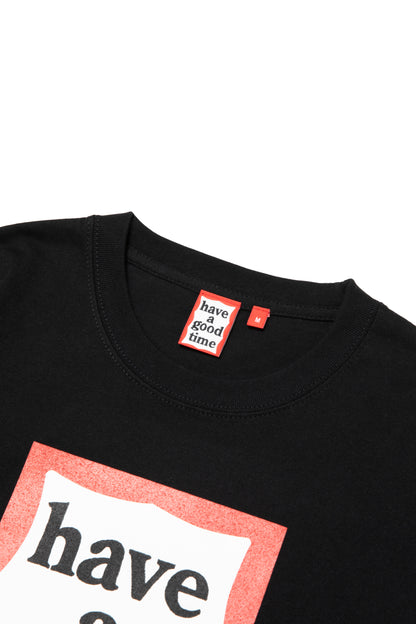 FRAME S/S TEE BLACK