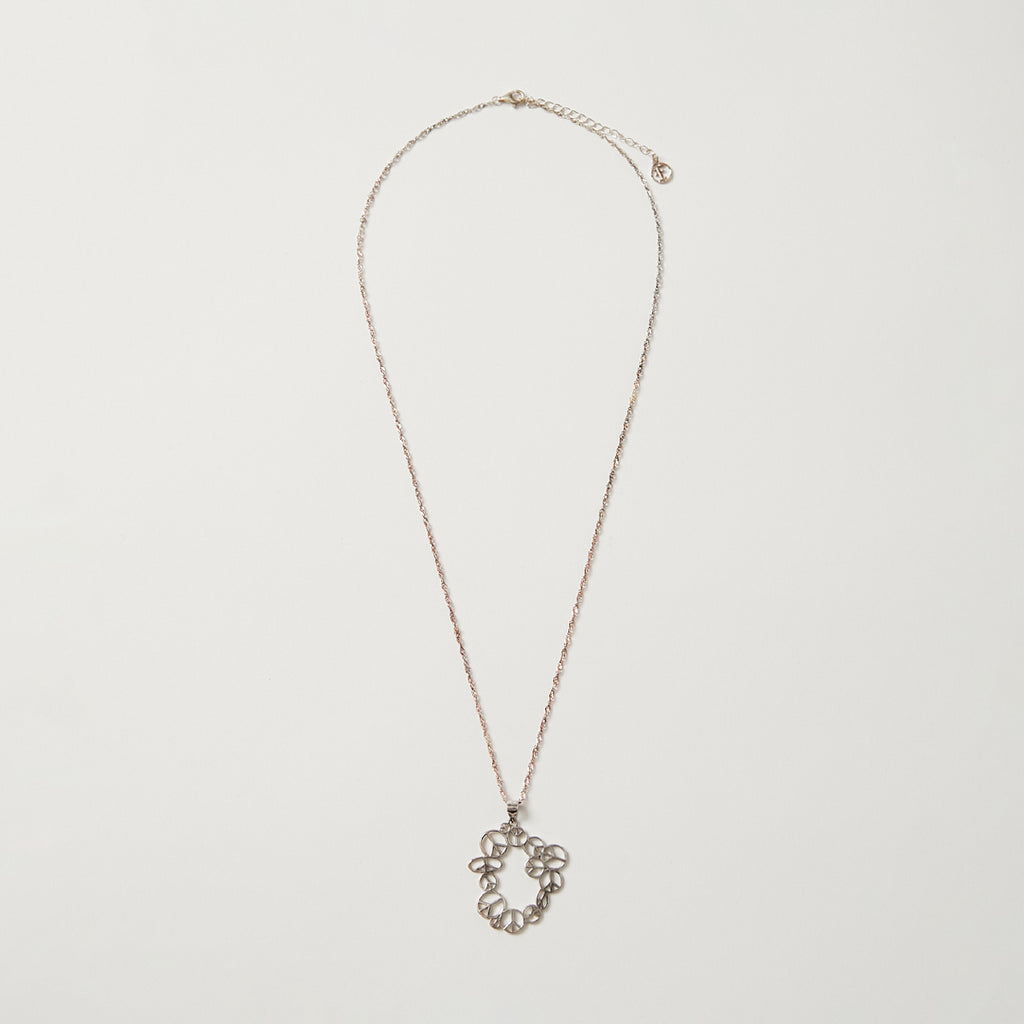 FAF Peace Necklace ネックレス　シルバー FAF(エフエーエフ)のPeace Necklace-2の通販｜PALETTE art alive