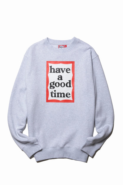 FRAME CREWNECK FL ASH GRAY