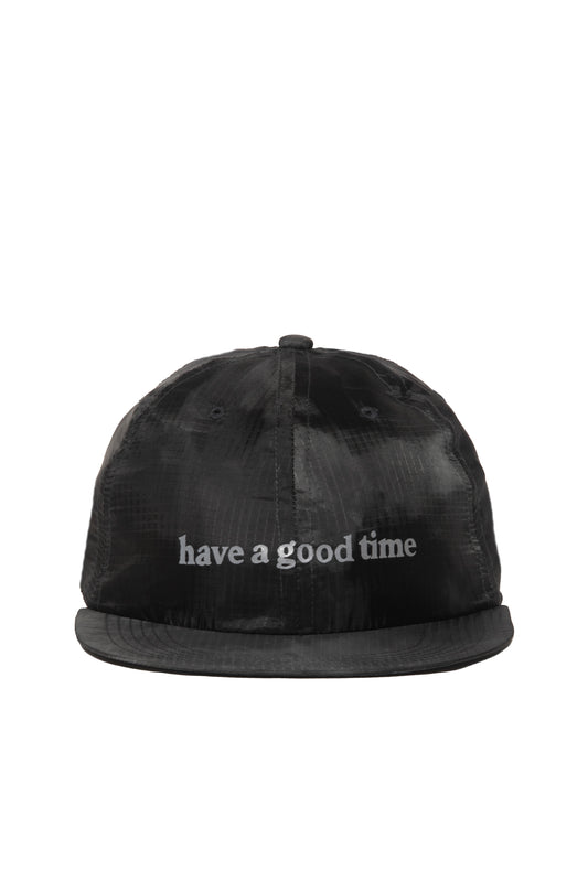 SIDE LOGO REFLECTIVE PRINT TIE DYE CAP BLACK