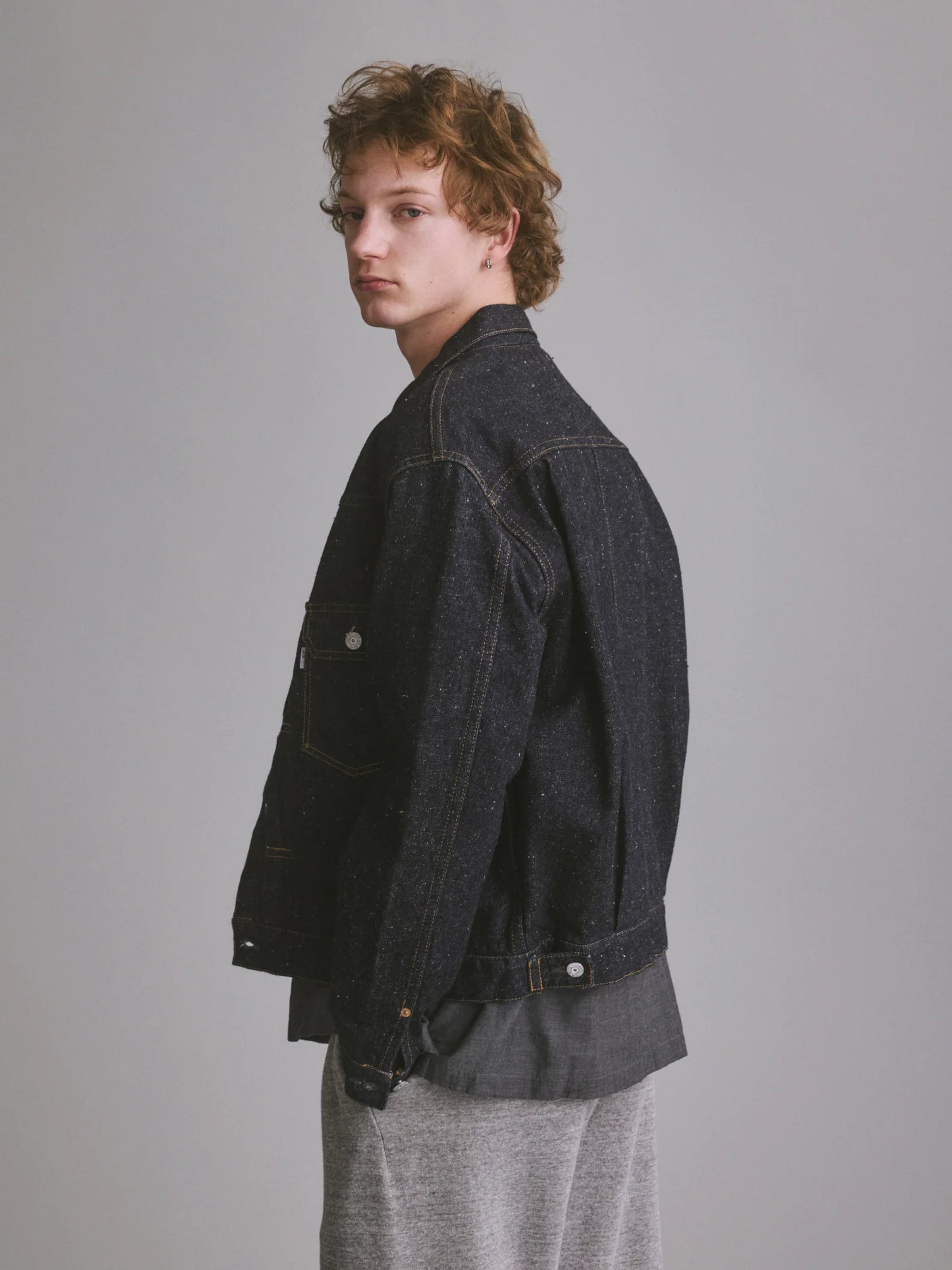 2026SSJK-YY-0003 #006 LV 2ND T-BACK JACKET ONE-WASHED