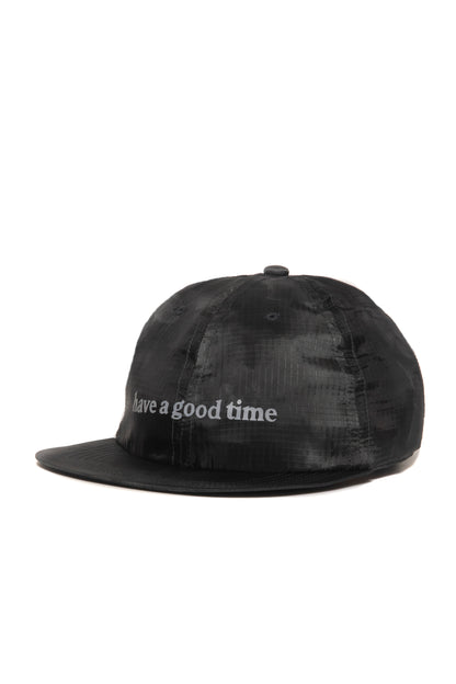 SIDE LOGO REFLECTIVE PRINT TIE DYE CAP BLACK