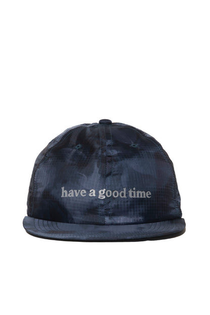 SIDE LOGO REFLECTIVE PRINT TIE DYE CAP NAVY