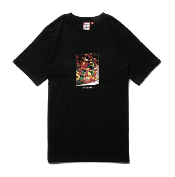 SUPER BALL PHOTO S/S TEE BLACK