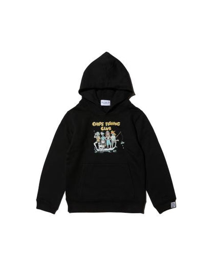 CFC-24AW-KIDS01 CHING CHARACTER KIDS HOODIE BLACK