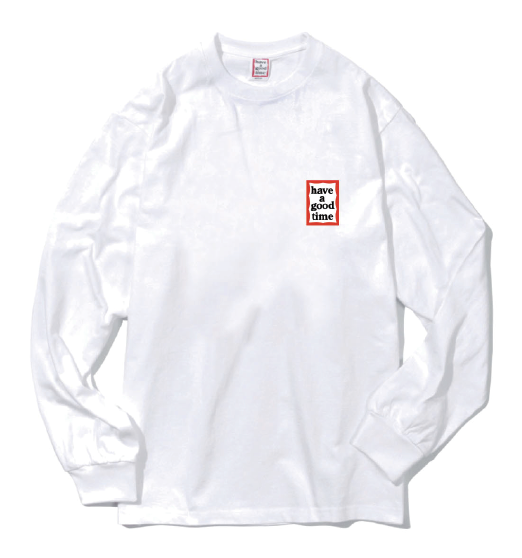 MINI FRAME L/S TEE WHITE