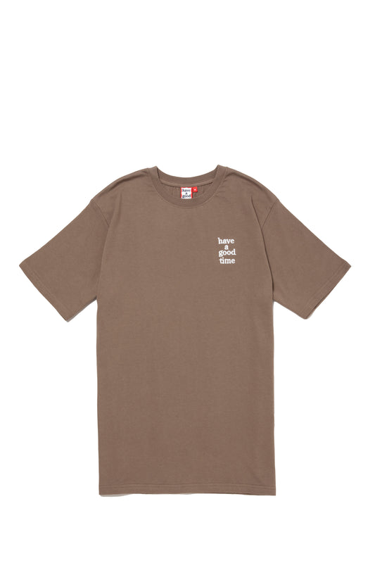 MINI LOGO EMB S/S TEE HAZEL BROWN