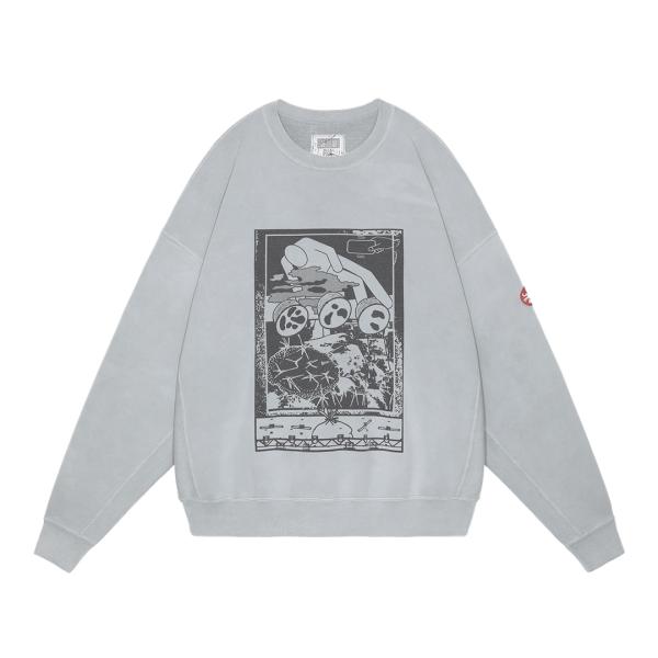 CES27CS02 OVERDYE FK MindfulnessBlock CREW NECK