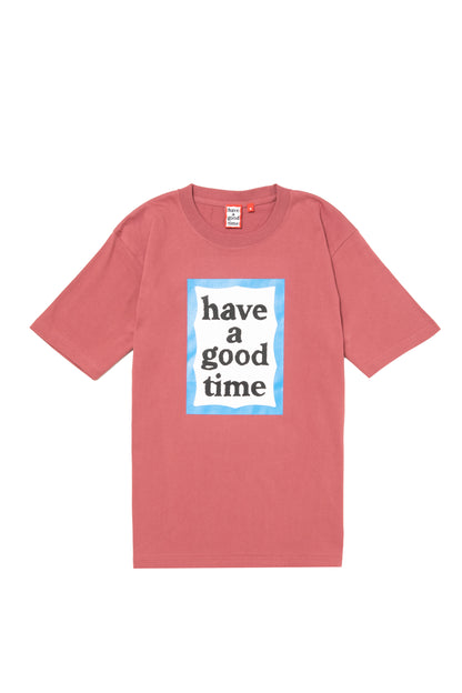 BLUE FRAME S/S TEE ROSE