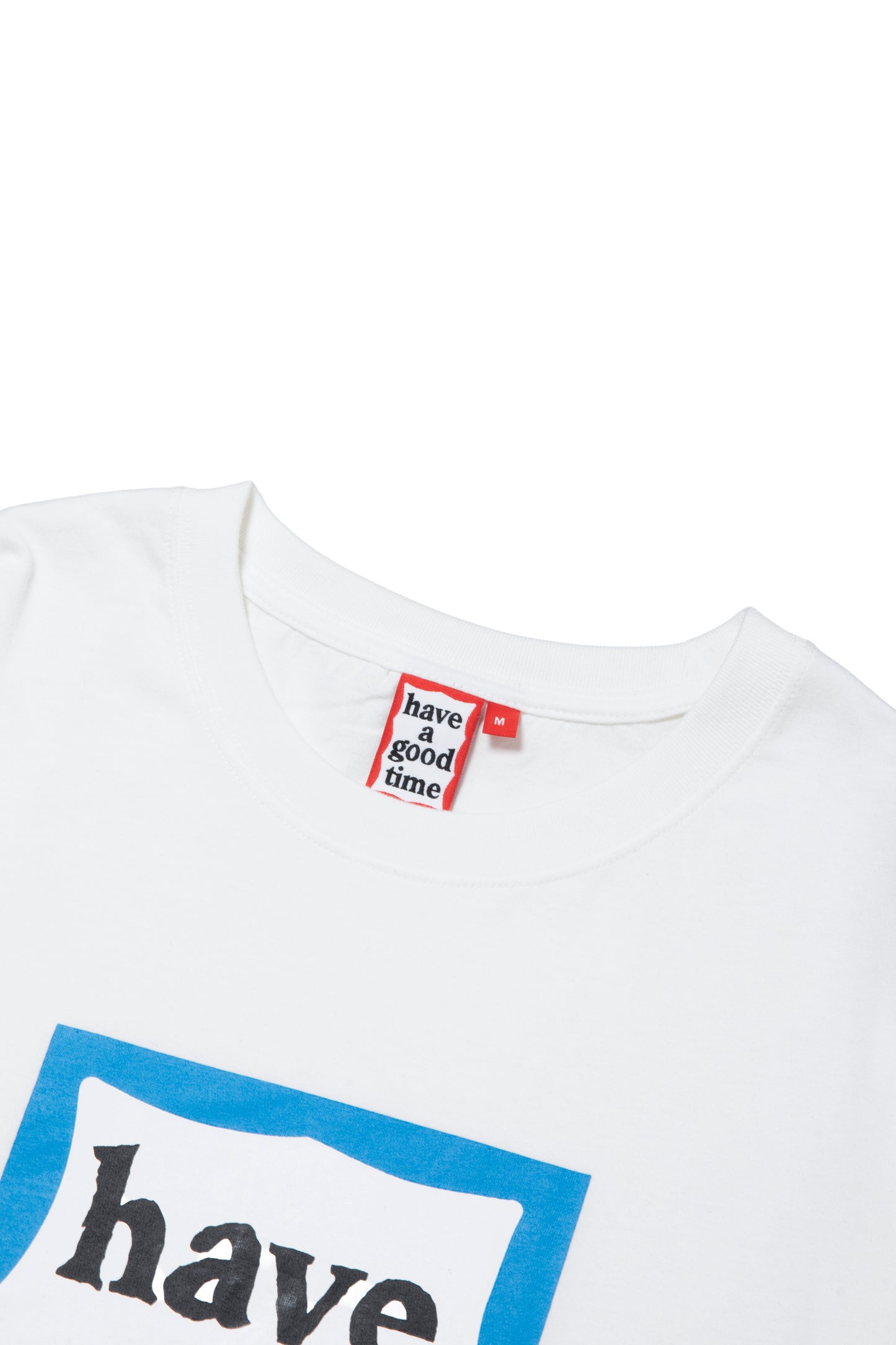 BLUE FRAME S/S TEE WHITE