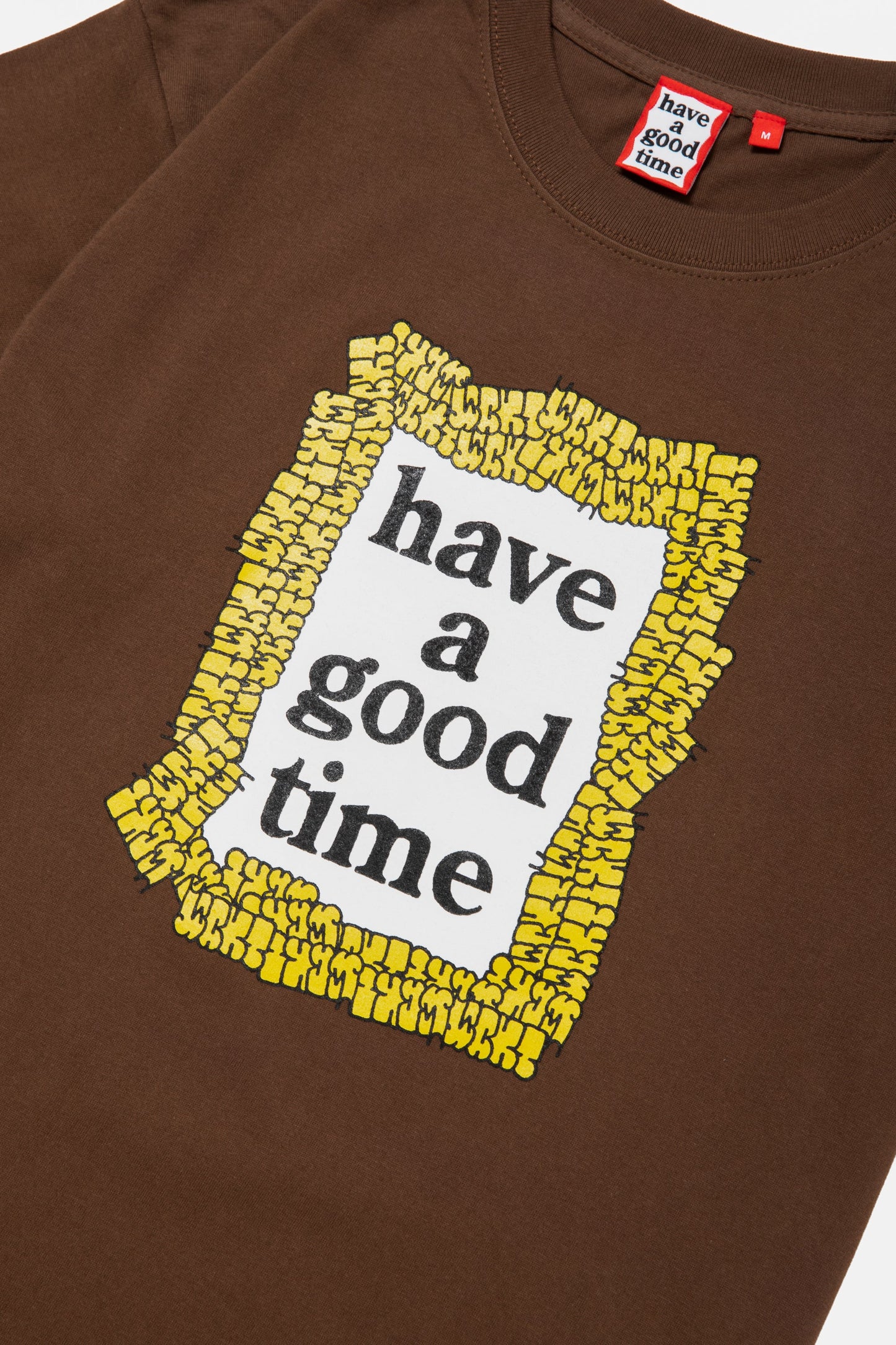 WANTO FRAME S/S TEE CHOCOLATE