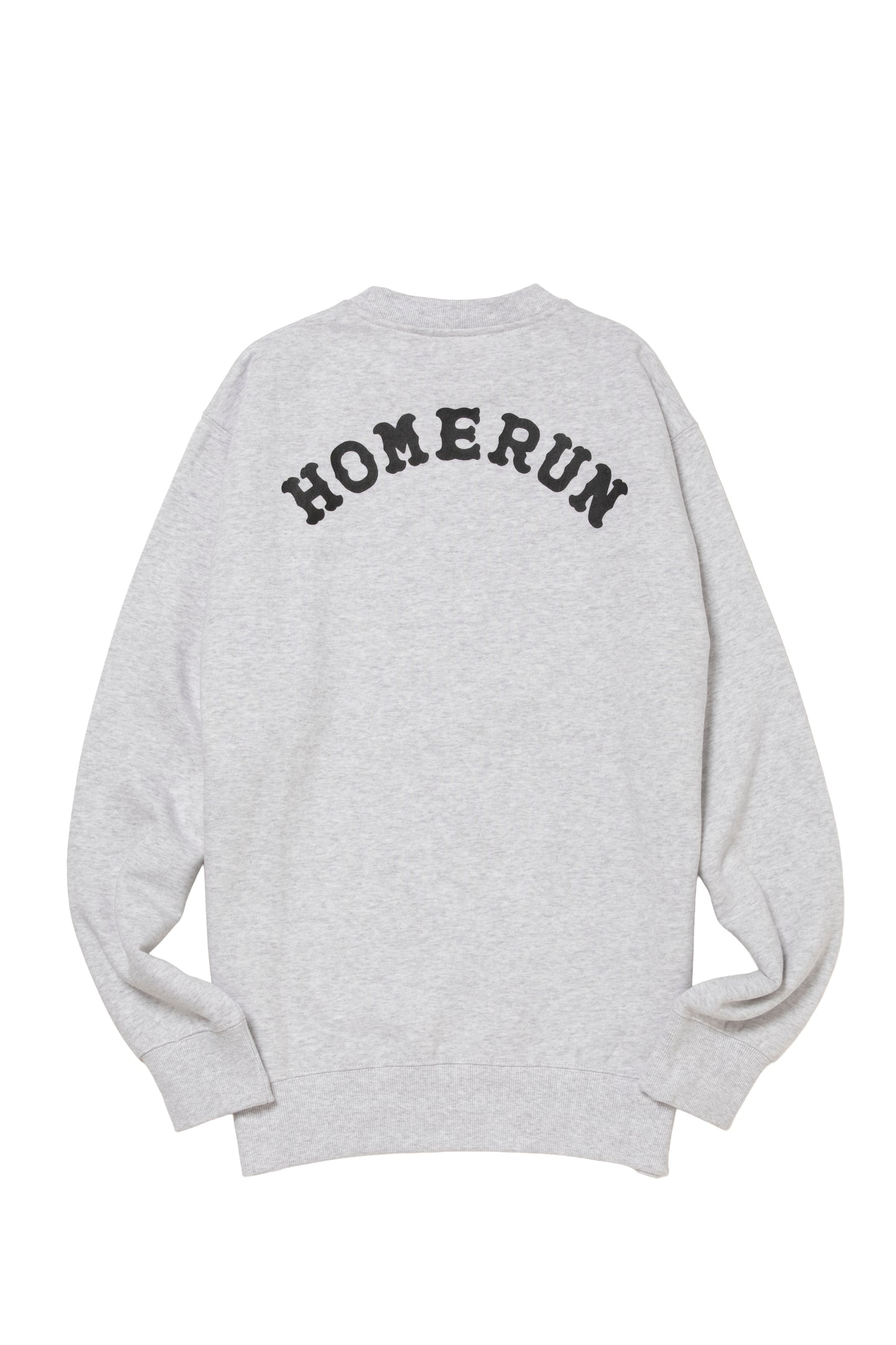 THROW UP MAN FRAME CREWNECK FL ASH GRAY