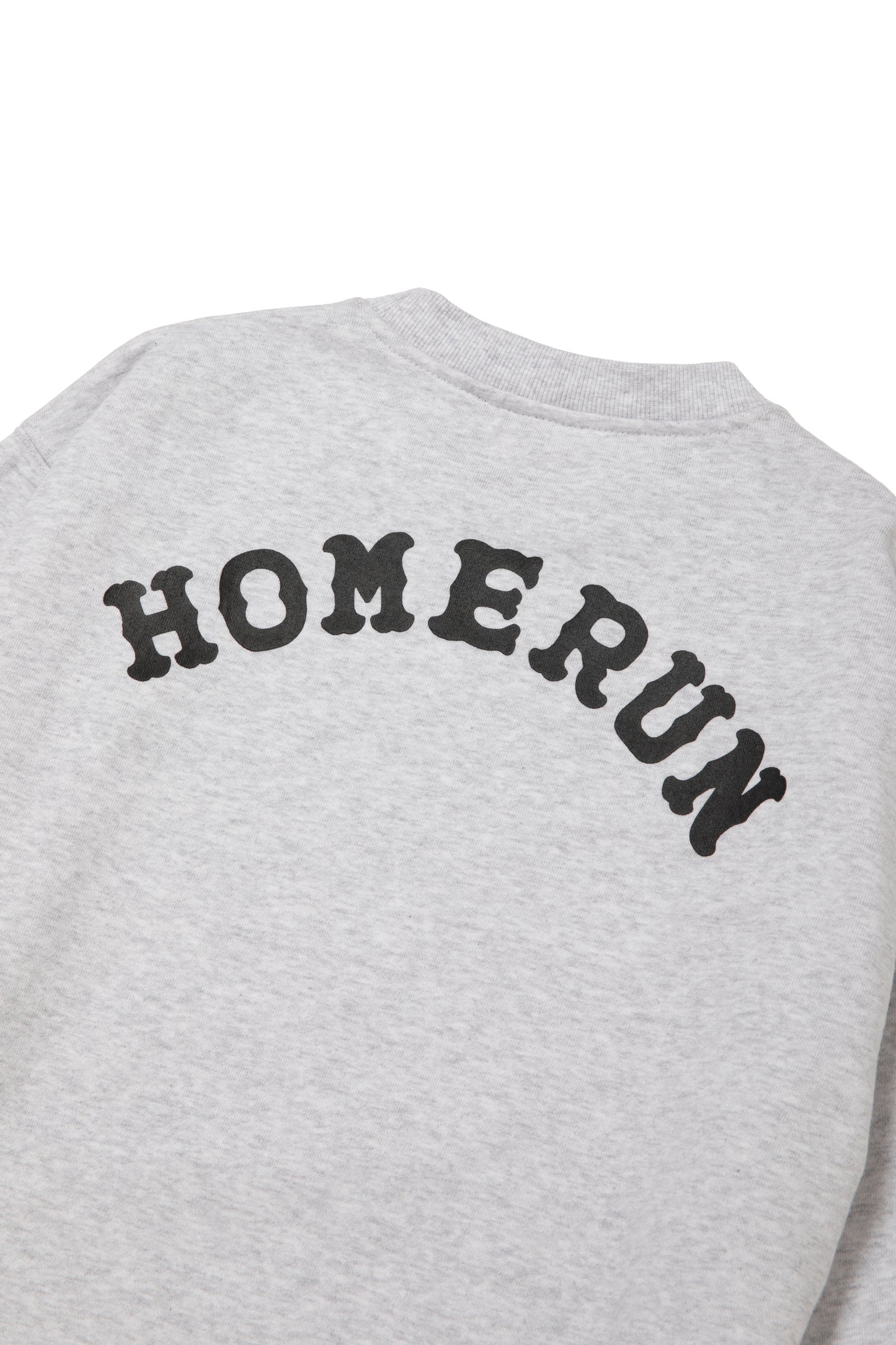 THROW UP MAN FRAME CREWNECK FL ASH GRAY