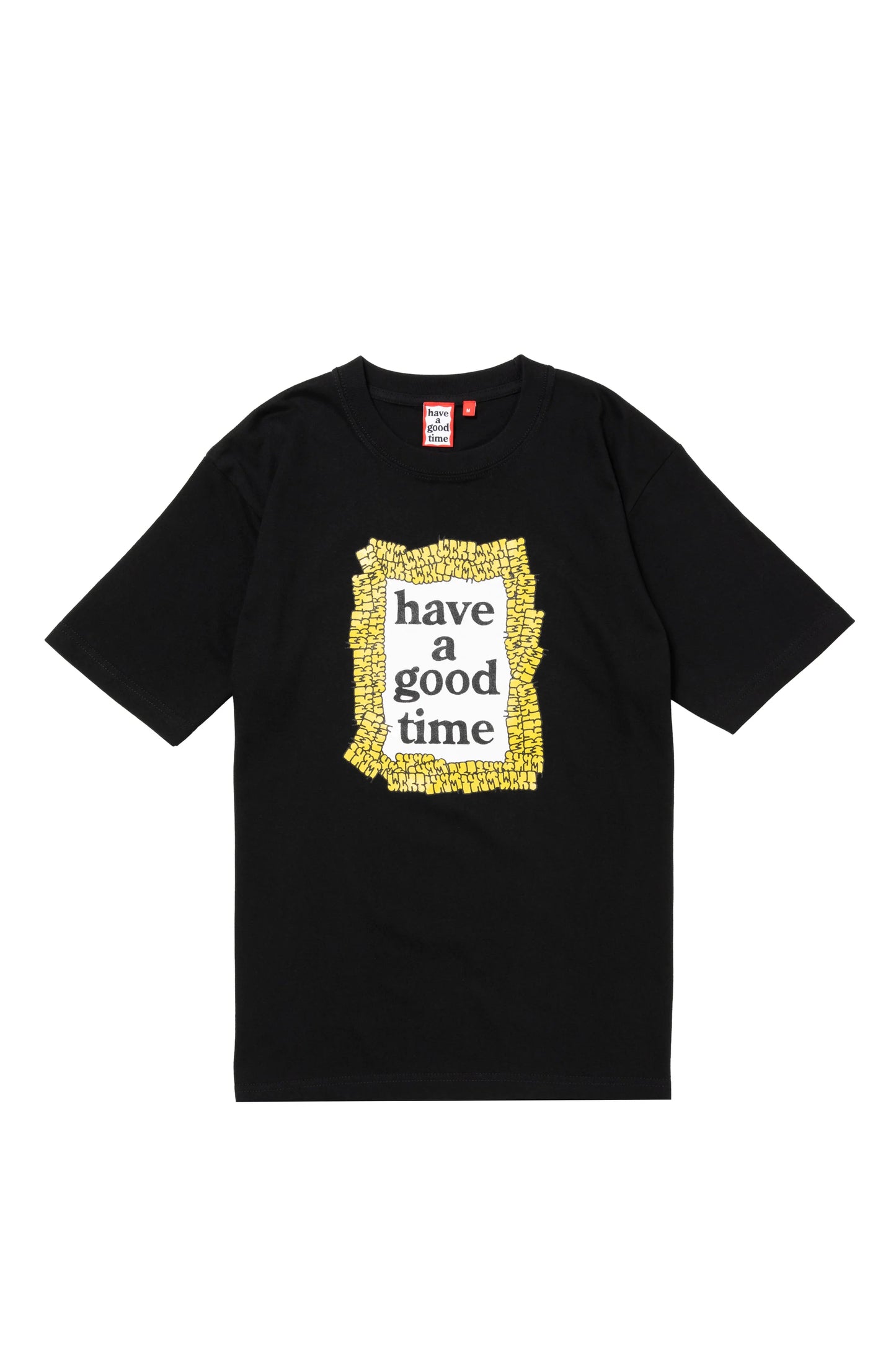 WANTO FRAME S/S TEE BLACK