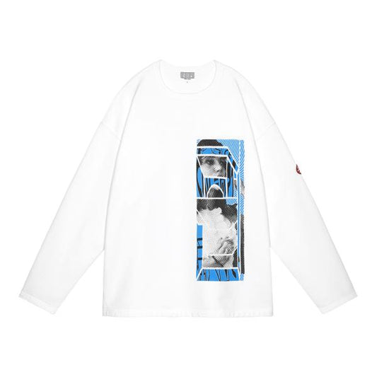 CES27CS13 WASHED HAND LONG SLEEVE WHITE