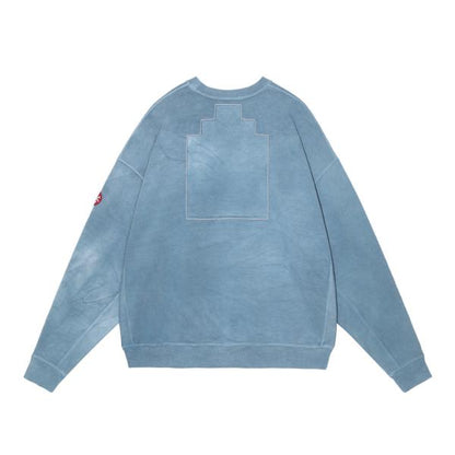 CES27CS09 OVERDYE FLARE CREW NECK