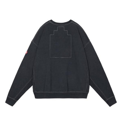 CES27CS08 OVERDYE MD MACHINES CREW NECK BLACK