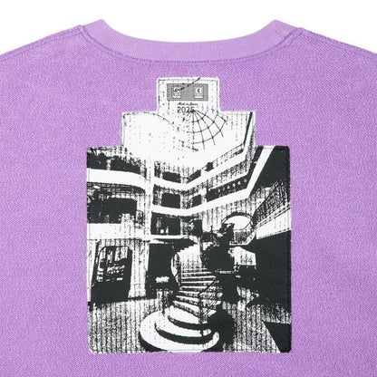 CES27CS01 JUSTIFIABLE CREW NECK PURPLE