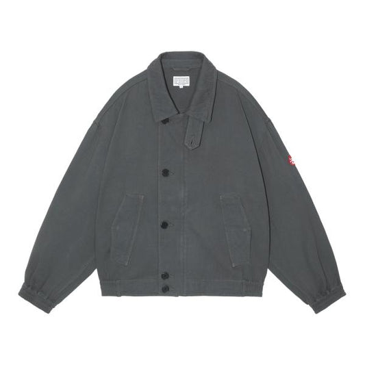 CES27JK15 SOFT COTTON ZIP JACKET CHARCOAL