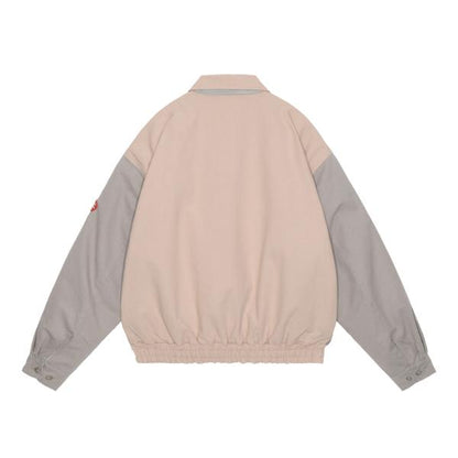 CES27JK05 C/N REVERSIBLE ZIP JACKET GREY