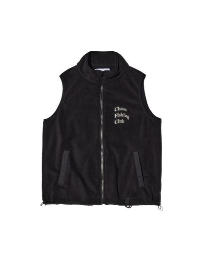 CFC-25SS-JK02 Arch Logo Fleece Vest Black