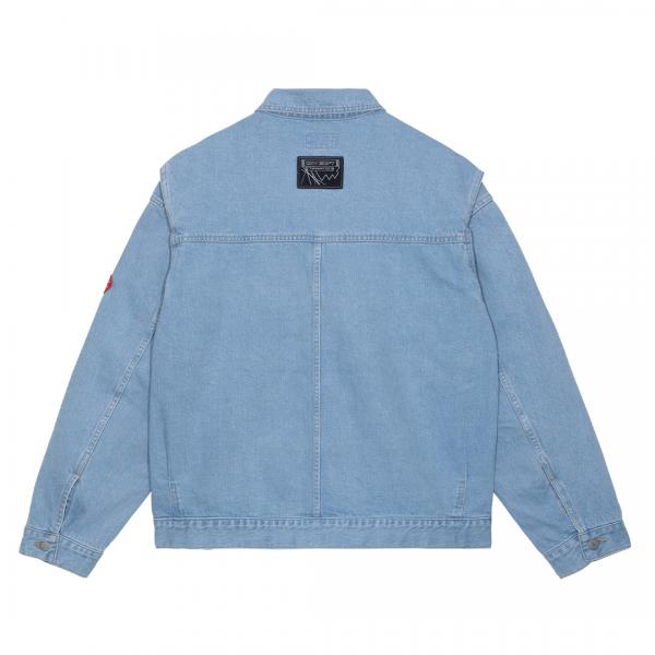 CES23JK19 DESIGN WASH DENIM JACKET INDIGO