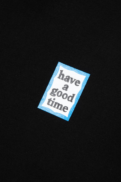 MINI BLUE FRAME CREWNECK FL BLACK