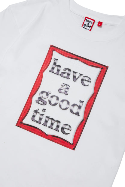 TRON FRAME S/S TEE  WHITE