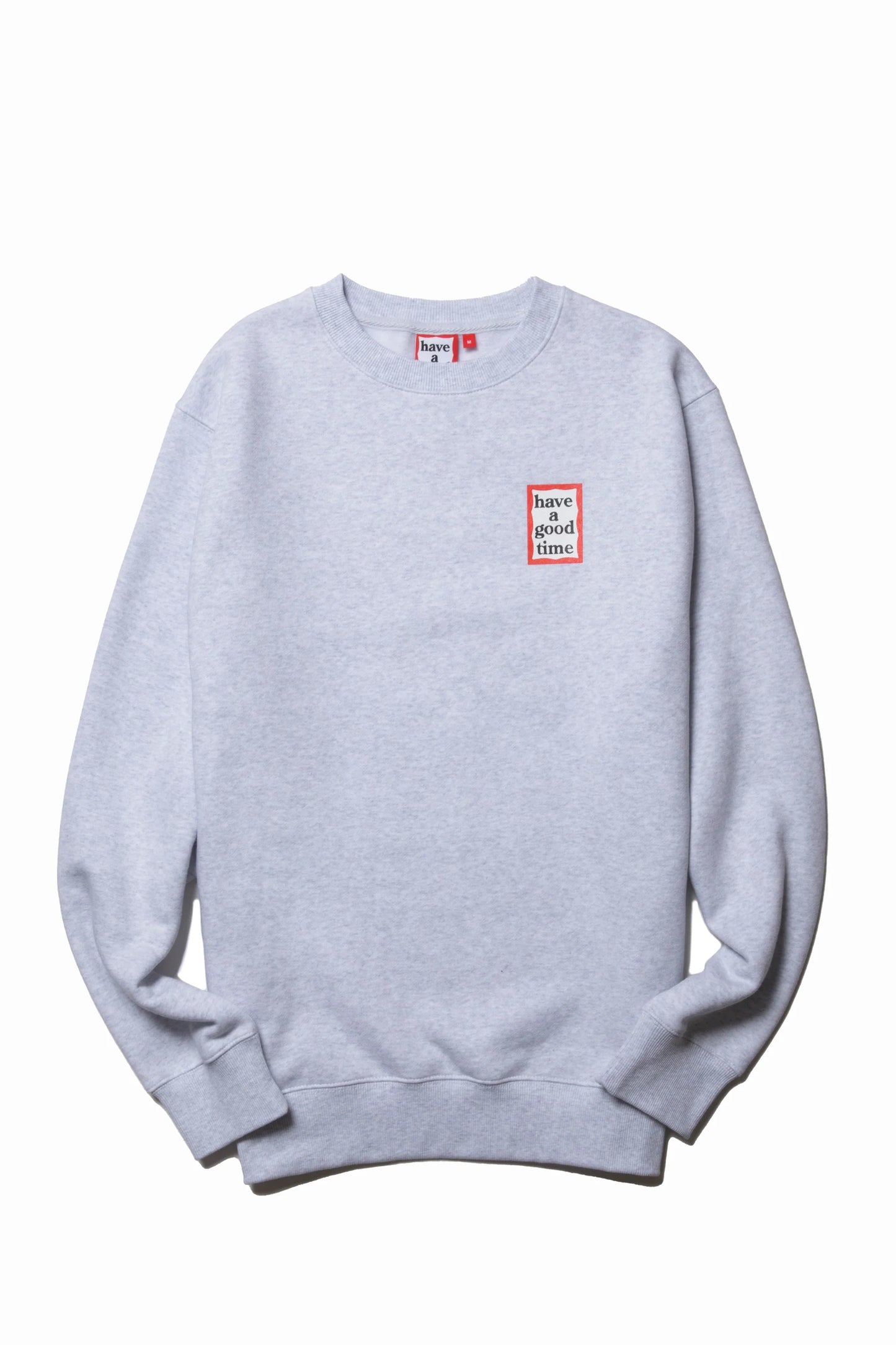MINI FRAME CREWNECK FL HETHER GRAY