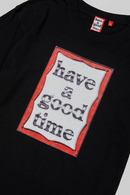 TRON FRAME S/S TEE  BLACK
