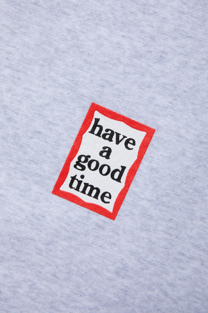 MINI FRAME CREWNECK FL HETHER GRAY