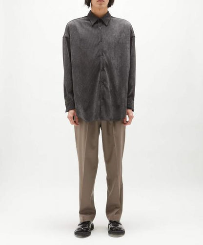 [2232-SH07-008] DRESS SHIRT CHARCOAL