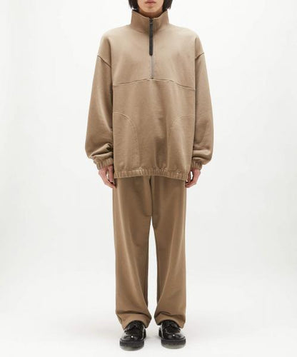 [2232-CS16-030] HALF ZIP BLOUSON BEIGE