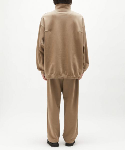 [2232-CS16-030] HALF ZIP BLOUSON BEIGE