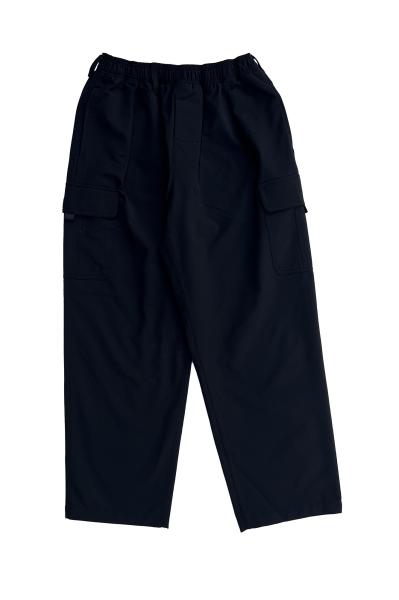 Stretch Cargo Slacks BLACK