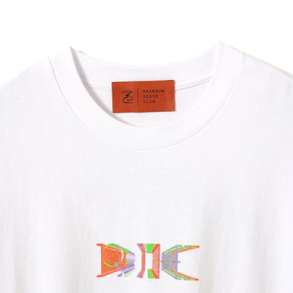 RDC × YOSHIROTTEN Circle Rainbow S/S Tee WHITE