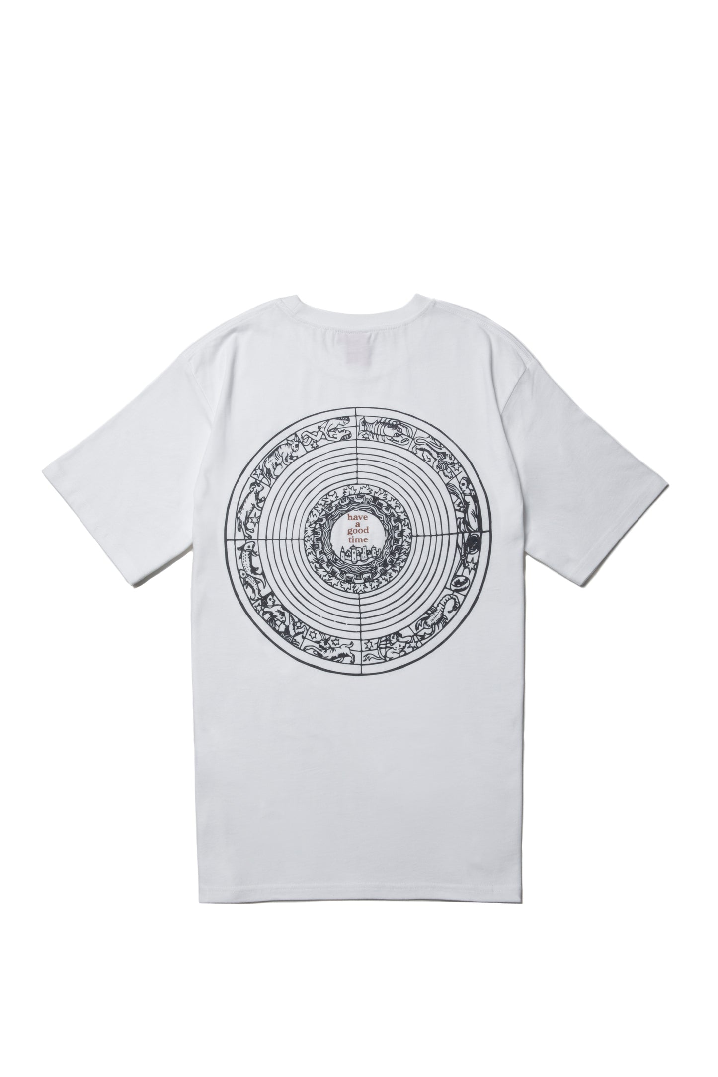 ZODIAC LOGO S/S TEE WHITE