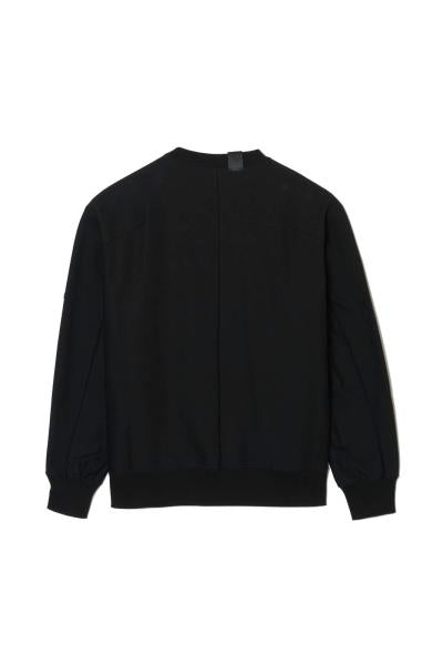 2242-CS04-018 CREW NECK SWEATSHIRT BLACK