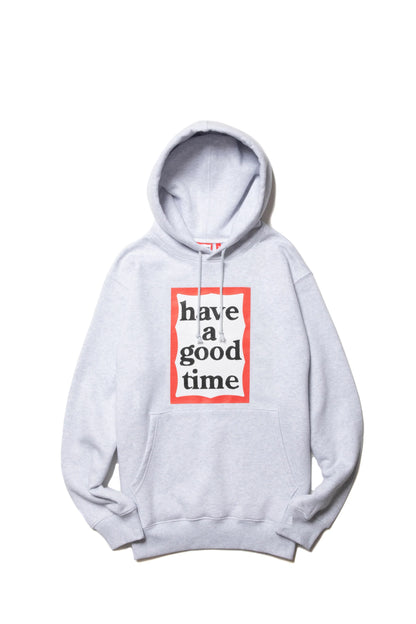 FRAME PULLOVER HOODIE FL ASH GREY