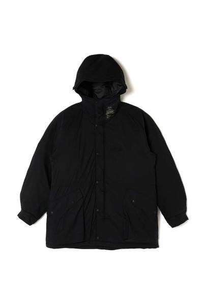 9242-CO01-001 HOODIE COAT BLACK