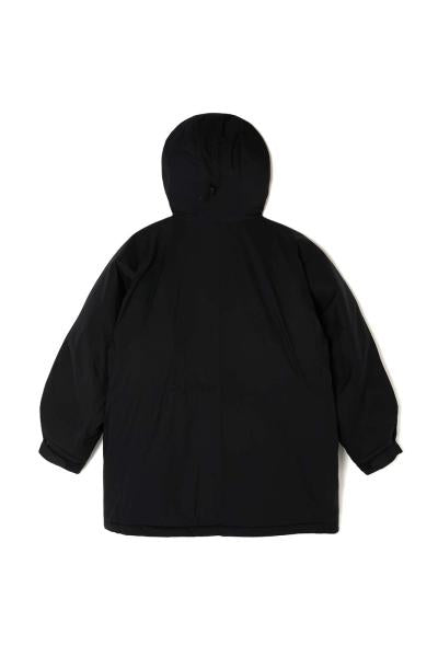 9242-CO01-001 HOODIE COAT BLACK