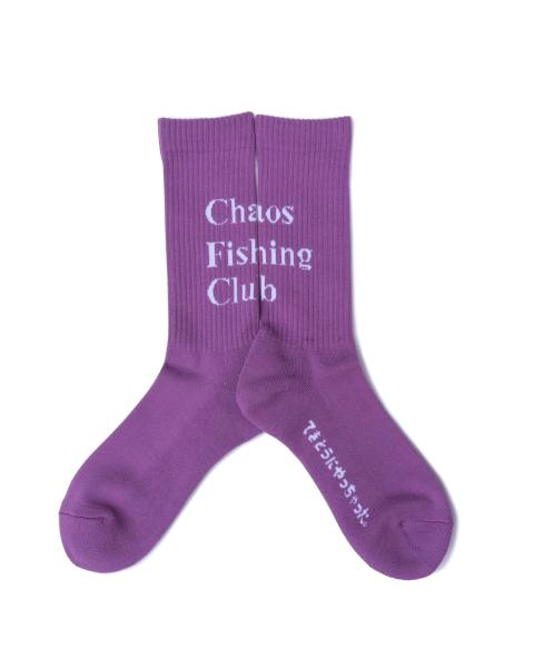 CFC-SOCKS 1PAC LOGO SOCKS PURPLE