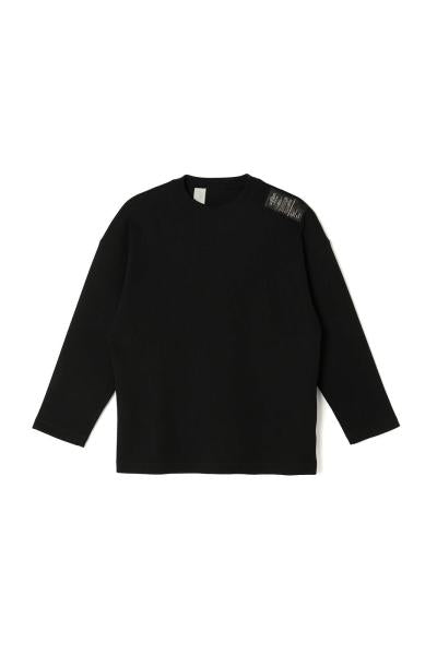 9242-CS07-010 LONG SLEEVE T-SHIRT BLACK