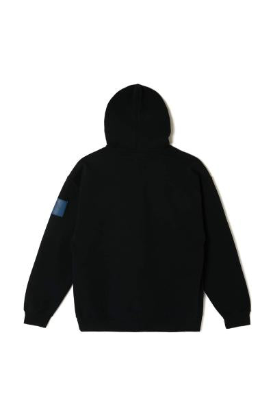 9242-CS80 HOODED SWEATSHIRT BLACK