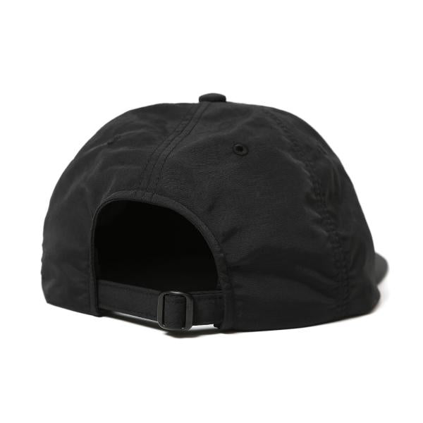 SOFT BRIM 6 PANEL CAP BLACK