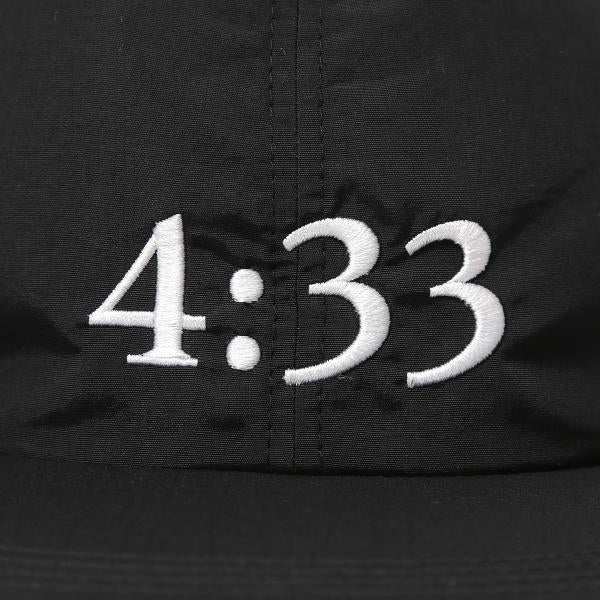 SOFT BRIM 6 PANEL CAP (4:33) BLACK