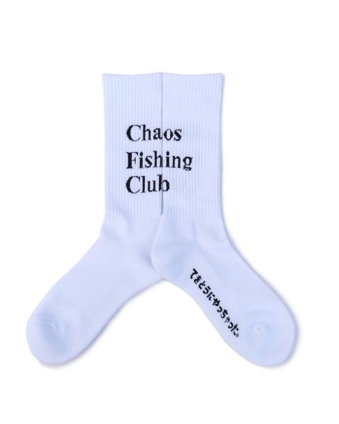 CFC-SOCKS 1PAC LOGO SOCKS WHITE